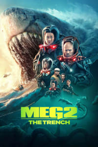 Poster for the movie "Meg 2: The Trench"